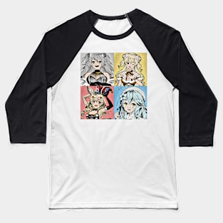 Hololive Gen 5 Pop Art Baseball T-Shirt